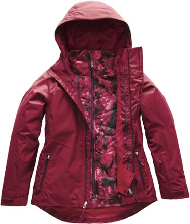 womens north face 3 in 1 jacket