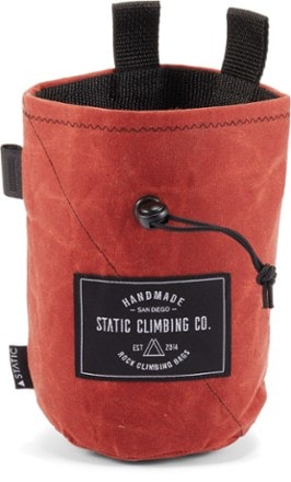STATIC Waxed Canvas Chalk Bag 0