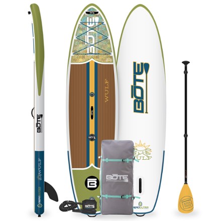 BOTE WULF Aero Inflatable Paddle Board with Paddle - 11'4" 0