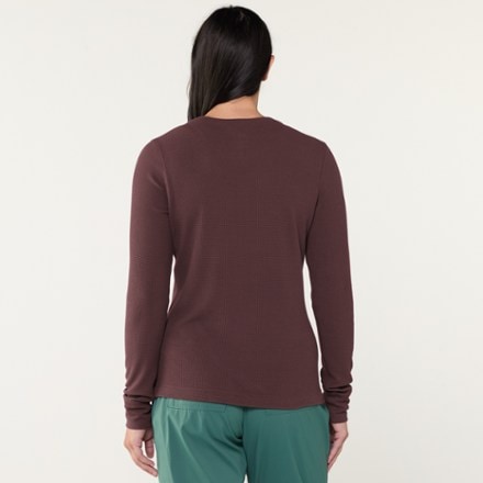 Topo Designs Global Waffle Henley Shirt - Women's 4