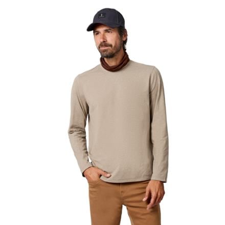 Free Country FreeCycle Sueded Melange Long-Sleeve Crew Shirt - Men's 0