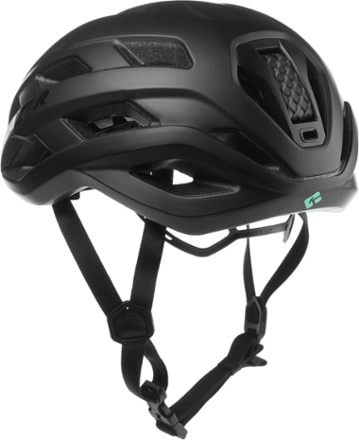 Lazer Strada KinetiCore Bike Helmet Back view (Full Matte Black)
