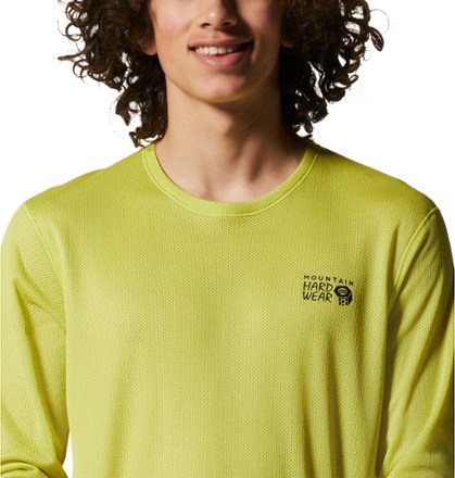 Mountain Hardwear AirMesh Long-Sleeve Crew Shirt - Mens