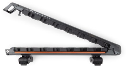 Kuat Grip 4 Ski/Snowboard Rack Open view  (Gray)