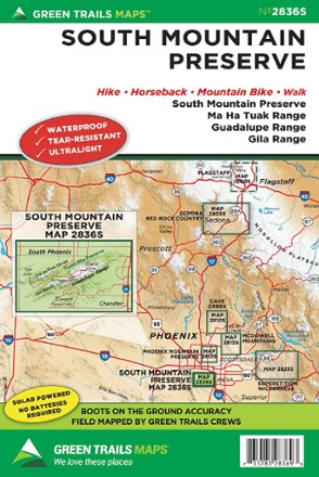 Green Trails Map 2836S - South Mountain Preserve 0