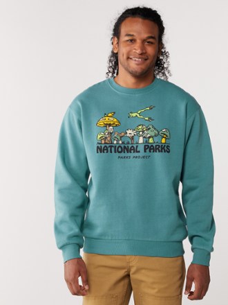 Parks Project National Park Fungi Crew Sweatshirt 1