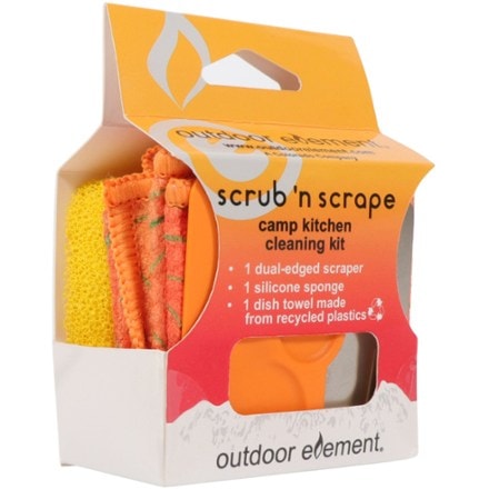 outdoor element scrub 'n scrape Camp Kitchen Cleaning Kit 0