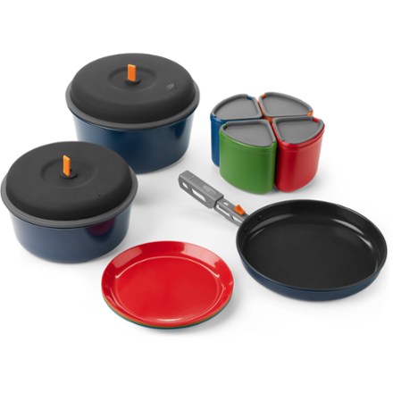 GSI Outdoors Bugaboo Camper Ceramic Cookset 1
