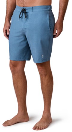 Free Country Cargo Surf Swim Shorts - Men