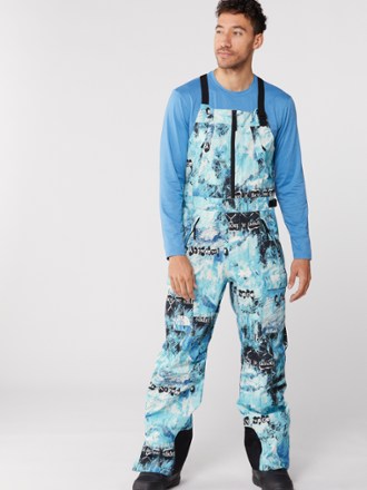 The North Face Printed Dragline Bib Pants - Men's 1