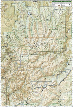 National Geographic Telluride/Silverton/Ouray/Lake City Trail Map 2