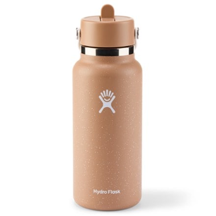 Hydro Flask Wide-Mouth Vacuum Water Bottle with Flex Straw Cap - 32 fl. oz. 1