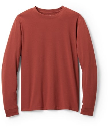 Rei Co-op Men's Active Pursuits Long-Sleeve T-Shirt Red M