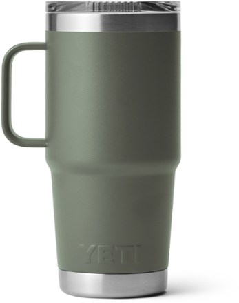 YETI Rambler 35 oz Straw Mug, Vacuum Insulated, Stainless Steel, Camp Green