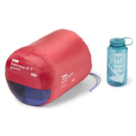 REI Co-op Kindercamp 40 Sleeping Bag - Kids' Stuff sack (32oz bottle not included)