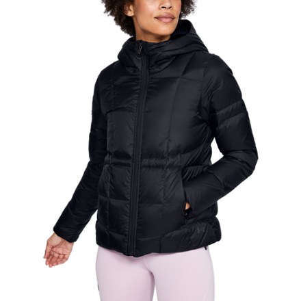 under armour black jacket womens