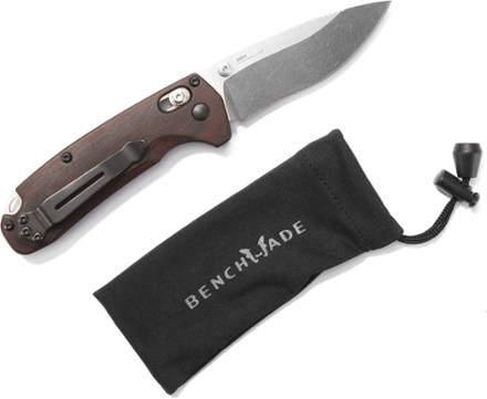 Benchmade 15031-2 North Fork Knife - Stabilized Wood 1