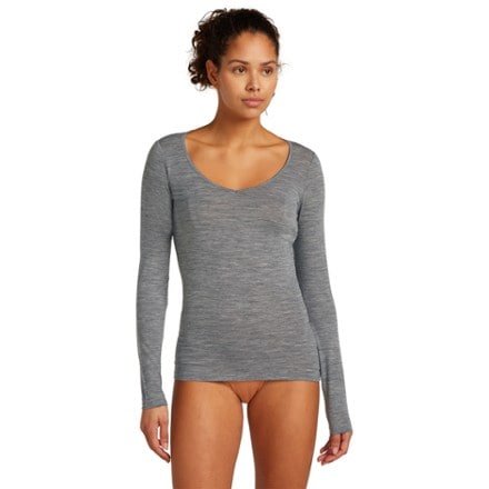 Icebreaker Siren Long-Sleeve Sweetheart Base Layer Shirt - Women's 1