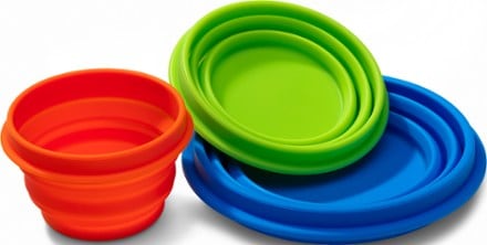 Alpine Mountain Gear Collapsible Bowls - 3-Piece Set 1