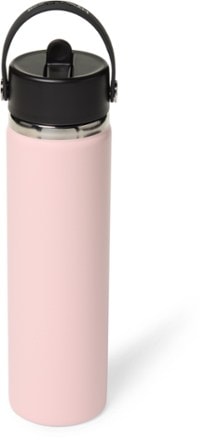 Hydro Flask Wide-Mouth Vacuum Water Bottle with Flex Straw Cap - 24 fl. oz. Back view