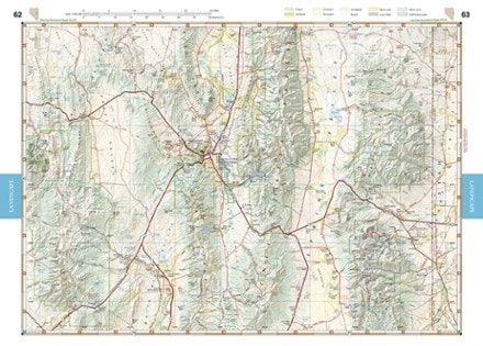 Benchmark Maps Nevada Road & Recreation Atlas 2