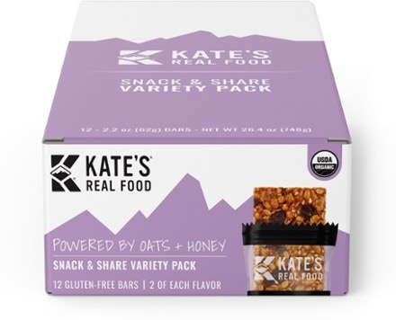Kate's Real Food Snack & Share Variety Pack - 12 Bars 4