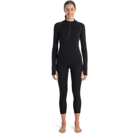 Icebreaker 300 MerinoFine Polar Long Sleeve Half-Zip Base Layer Top - Women's 2