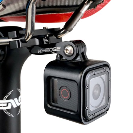 K-EDGE Go Big Light and Camera Mount - Saddle Rail Mount GoPro not included