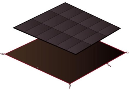 Snow Peak Alpha Breeze Mat & Sheet Set 0