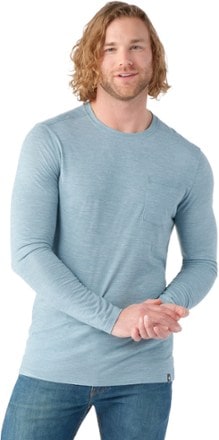Smartwool Merino Long-Sleeve Pocket T-Shirt - Men's 1
