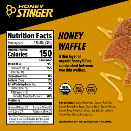 Honey Stinger Waffles - Package of 6 2