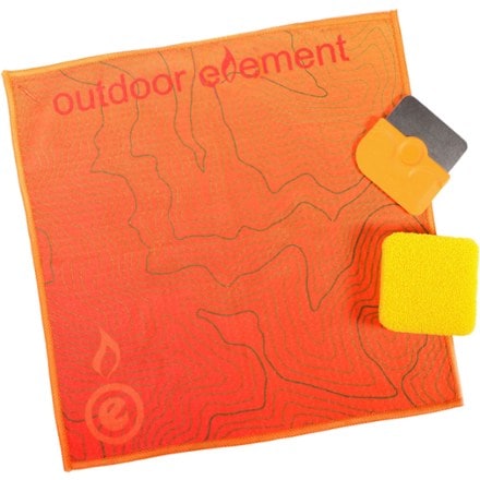 outdoor element scrub 'n scrape Camp Kitchen Cleaning Kit 3