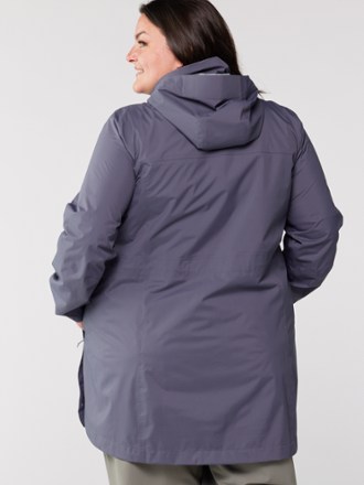 REI Co-op Rainier Long Line Rain Jacket - Women's Plus Sizes 2