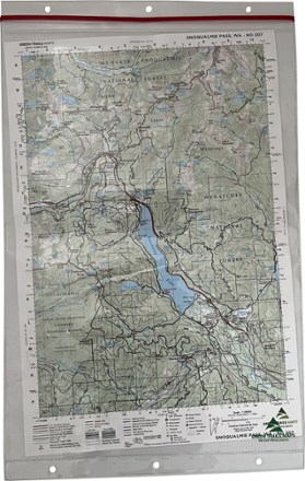 Green Trails Watertight Map Sack - Large 0
