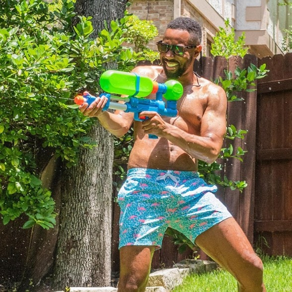 Location Image for Stretch 5.5" Swim Trunks - Men's