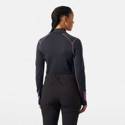 Helly Hansen LIFA Merino Midweight 2-In-1 Graphic Half-Zip Base Layer Top - Women's 2