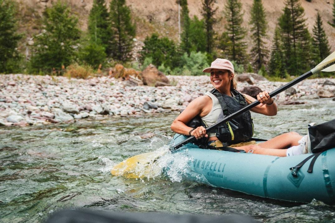 Location Image for Nirvana Self-Bailing Packraft with TiZip Storage