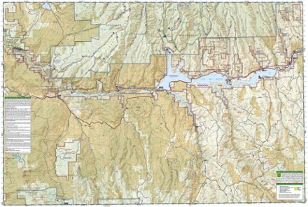 National Geographic Black Canyon of the Gunnison Topographic Map 1