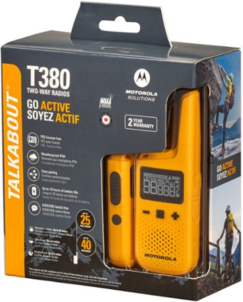 Motorola Talkabout T380 2-Way Radios - Pair 5