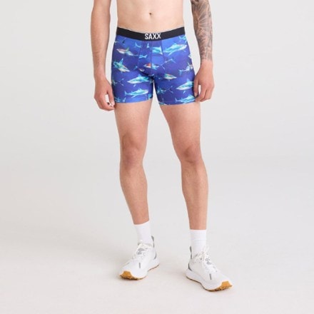 Saxx Volt Breathable Mesh Boxer Briefs - Men's 1