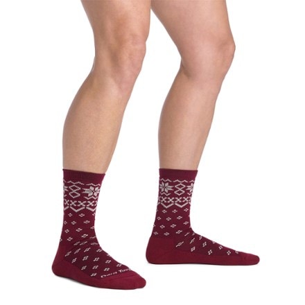 Darn Tough Shetland Crew Lightweight Lifestyle Socks - Women's 1