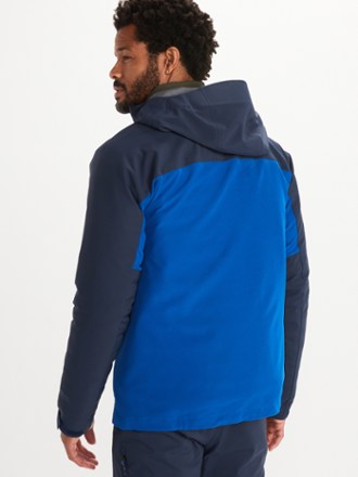 mens navy softshell jacket