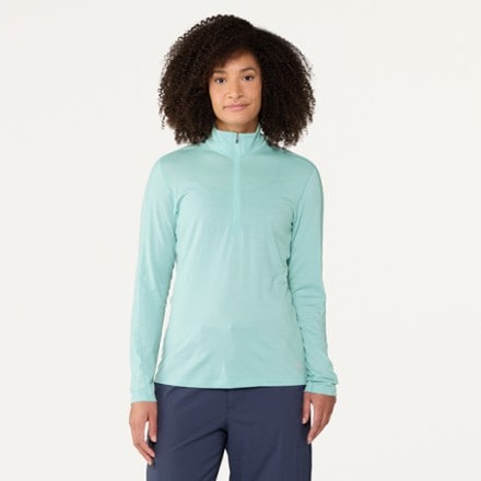 REI Co-op Merino 185 Half-Zip Base Layer Top - Women's 1