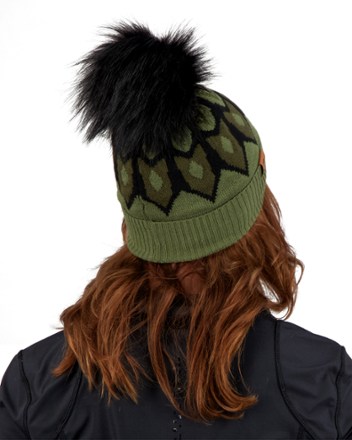 Obermeyer Fair Isle Fax Fur Pom Beanie - Women's 5