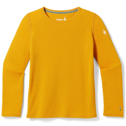 Smartwool Classic Thermal Merino Crew Base Layer Top Orange