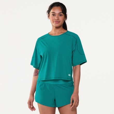 REI Co-op Swiftland Grid Running Top - Women's 1