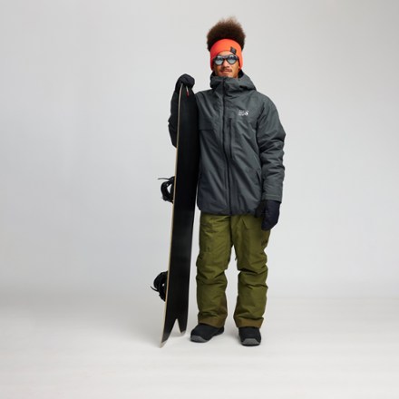 US REI GORE-TEX ハードシェル フルジップ スキー パンツ M Mountain Hardwear Cloud Bank GORE-TEX Insulated Snow Pants - Men's
