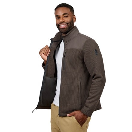 Free Country Cable Fleece Brisk Jacket - Men's 4
