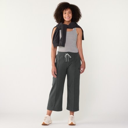 Stio Turpin Fleece Wide Crop Pants - Women's 5