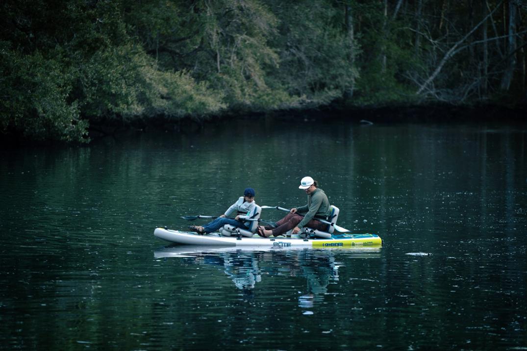 Location Image for LowRider Aero Tandem Inflatable Paddle Board with Paddles - 11'6"